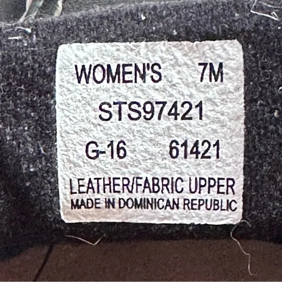 Sperrys Black and Gold Boat Shoe Size 7 - Picture 4 of 7